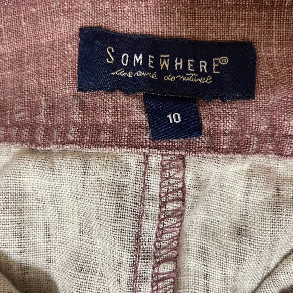 100% Linen Skirt Size 10 - Picture 6 of 6